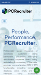 Mobile Screenshot of pcrecruiter.net